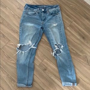 American Eagle cropped jeans